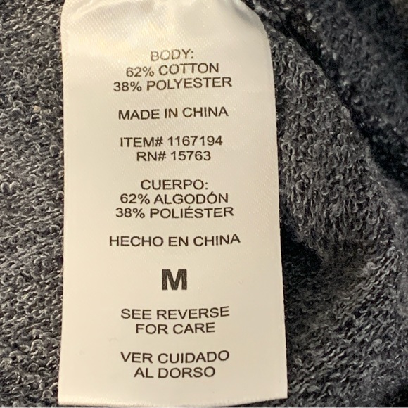 Champion Black Hoodie Sweatshirt Size M - Picture 6 of 9